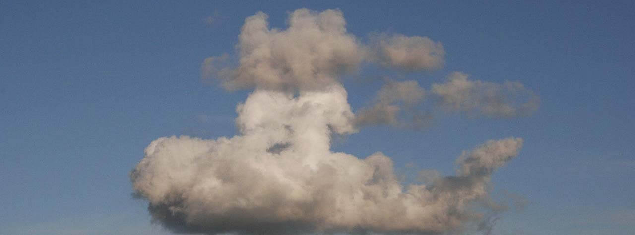 recognizing patterns in clouds